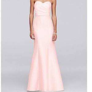 NWT STRUCTURED MIKADO STRAPLESS LONG BRIDESMAID DR
